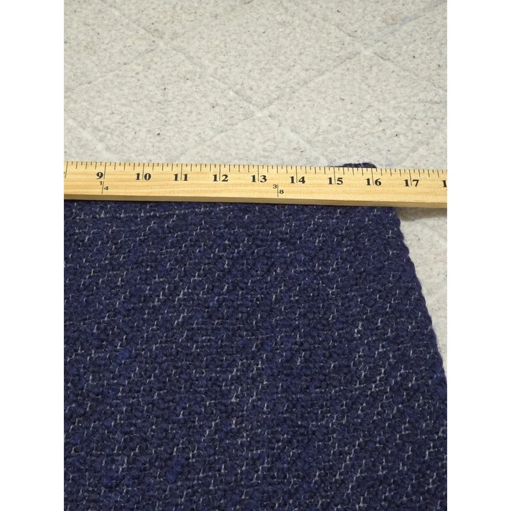 J Crew Womens Navy Blue Wool‎ Blend Tweed Knee Length Pencil Skirt Size 10 NWT